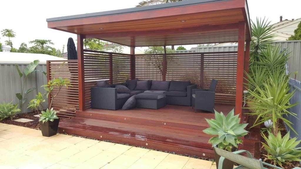 Fully Furnished Timber Outdoor Patio